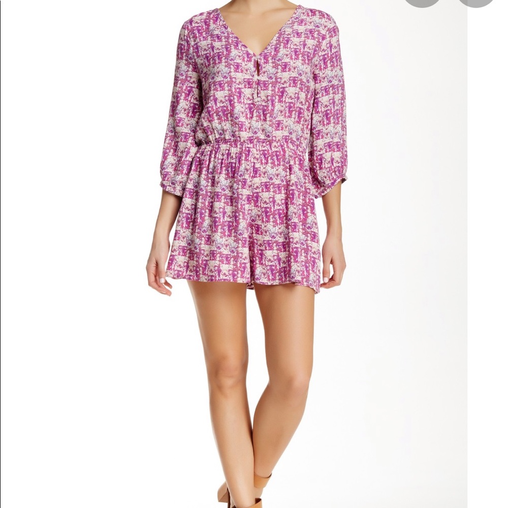 Pink patterned romper | Size S | SO cute 💕